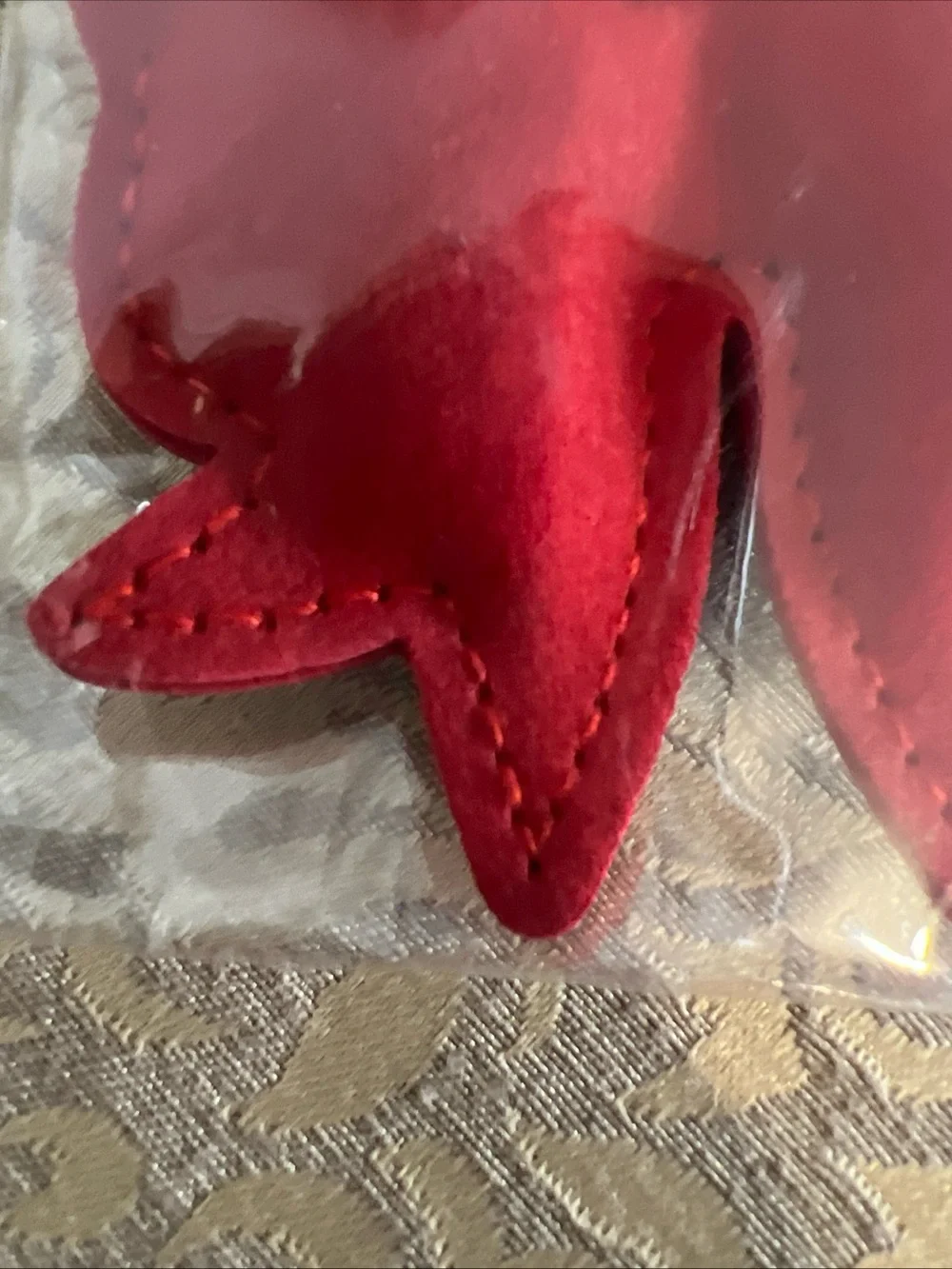 Cute Red And Black Bow Rhinestone Keychain Purse Charm Fashion Sparkle
